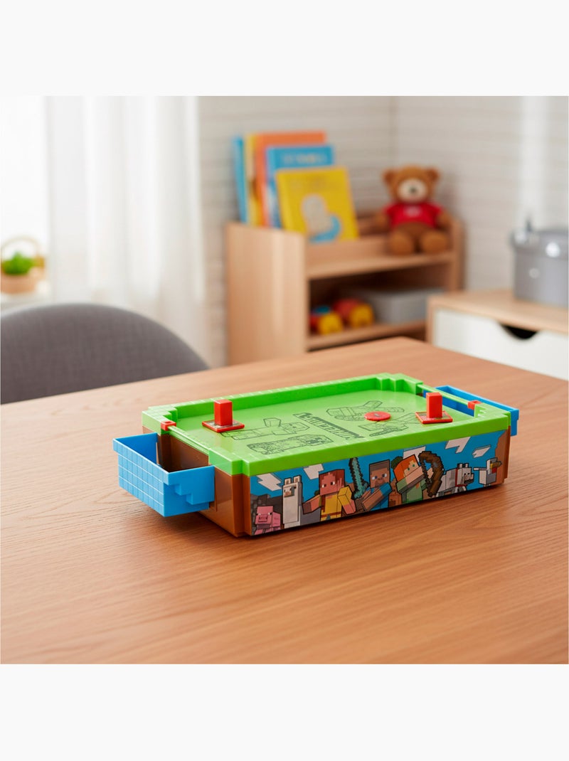 Minecraft mini mesa de air hockey do overworld 36x19x7,5 cm N/D - Kiabi