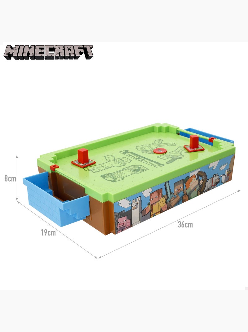Minecraft mini mesa de air hockey do overworld 36x19x7,5 cm N/D - Kiabi