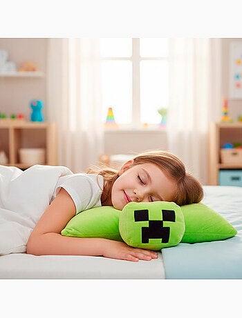 Minecraft peluche 2 em 1 macio e aveludado