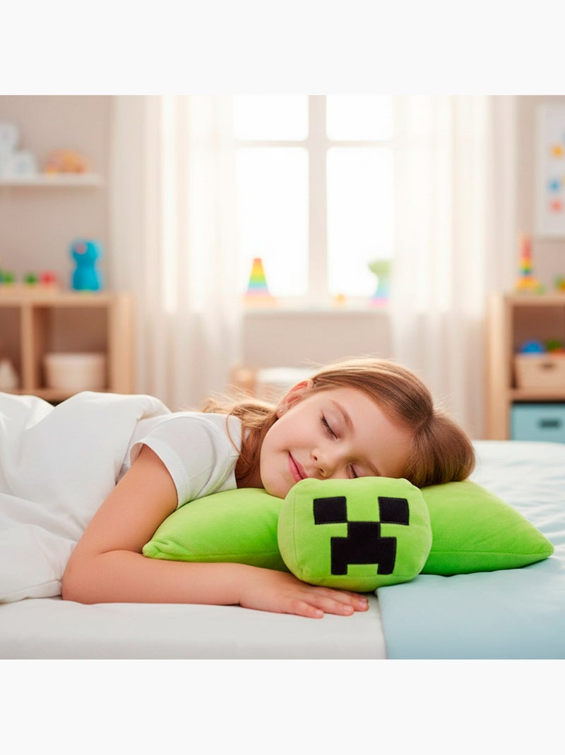 Minecraft peluche 2 em 1 macio e aveludado Verde - Kiabi