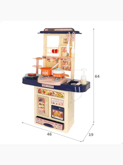 Minha cozinha de brinquedo com comida, luz e som my home - Kiabi