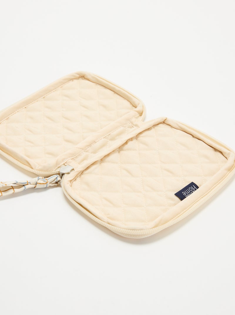 Mini bolsa acolchoada Cru - Kiabi