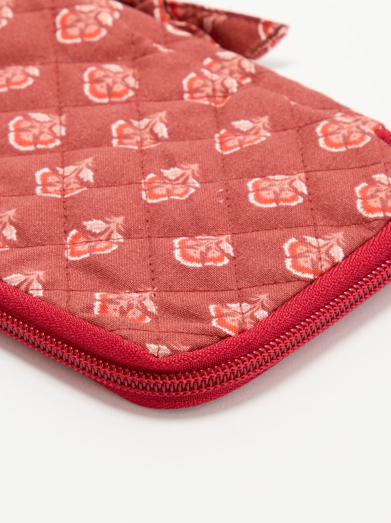 Mini bolsa acolchoada Vermelho - Kiabi