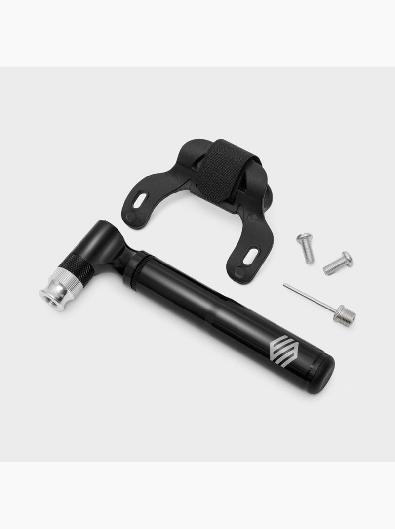 Mini bomba de ar para bicicleta Preto - Kiabi