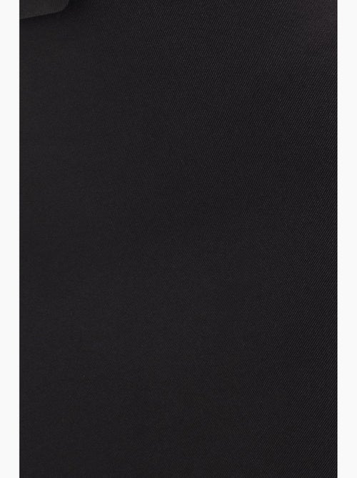 Mini saia de cintura subida com detalhe de cinto hiccup - Kiabi