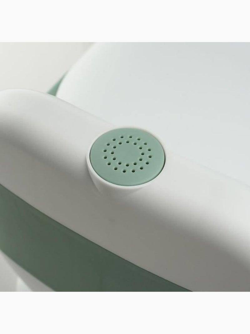 Mini sanita de aprendizagem thermobaby com som de descarga realista Verde - Kiabi