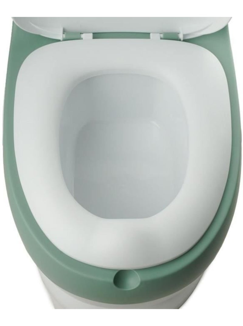 Mini sanita de aprendizagem thermobaby com som de descarga realista Verde - Kiabi