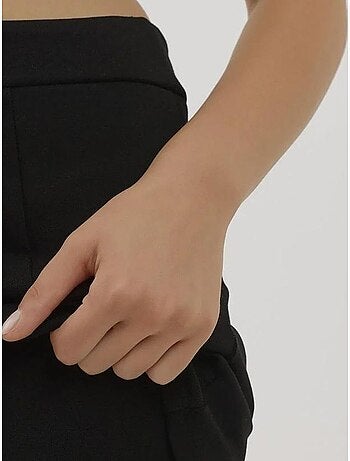 Mini skorts texturizados com cintura elástica hiccup
