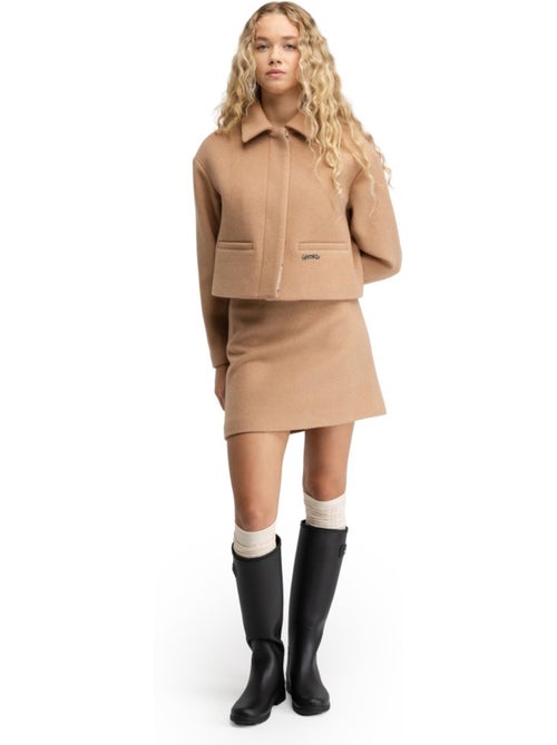 Minissaia de lã para mulher - Kiabi Minissaia de lã para mulher - Kiabi