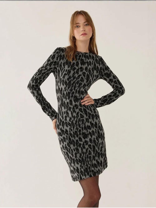 Minivestido com estampado animal hiccup - Kiabi
