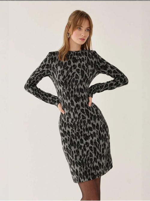 Minivestido com estampado animal hiccup - Kiabi