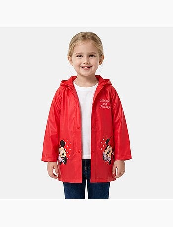 Minnie - Impermeável infantil e Mickey