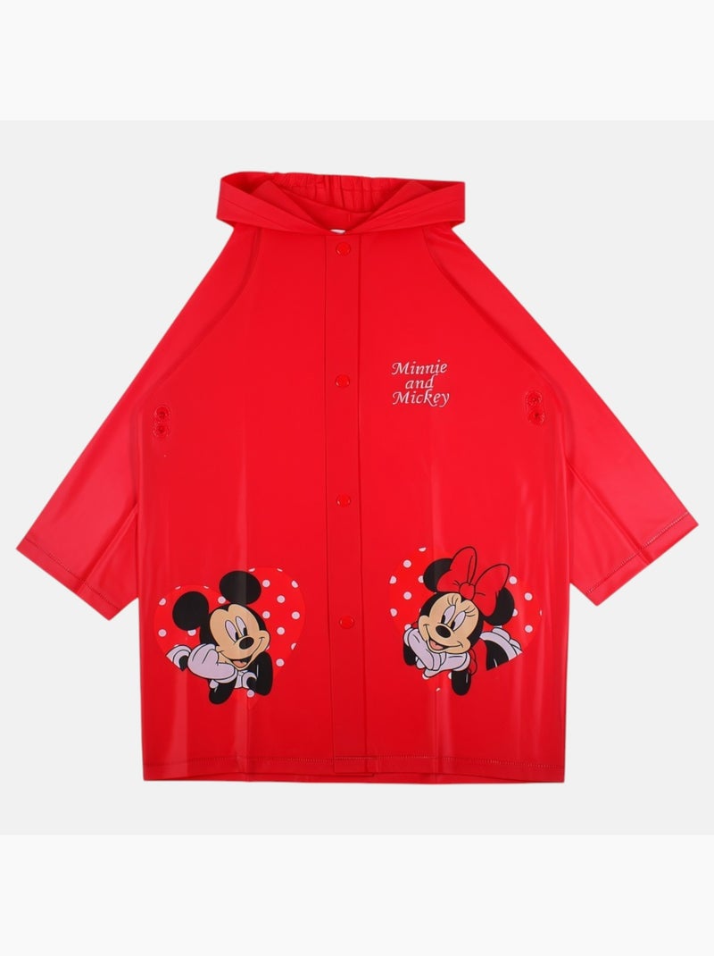 Minnie - Impermeável infantil  e Mickey Vermelho - Kiabi