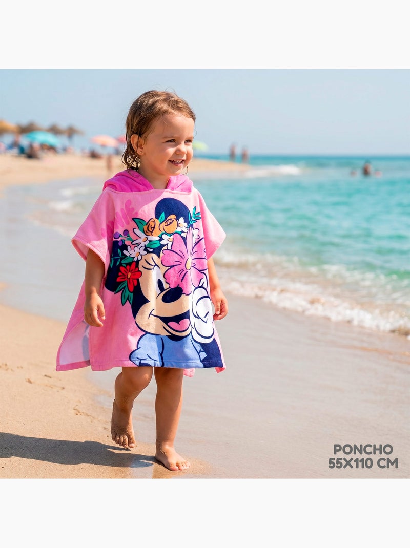Minnie conjunto de balde de praia com acessórios, mochila e poncho N/D - Kiabi
