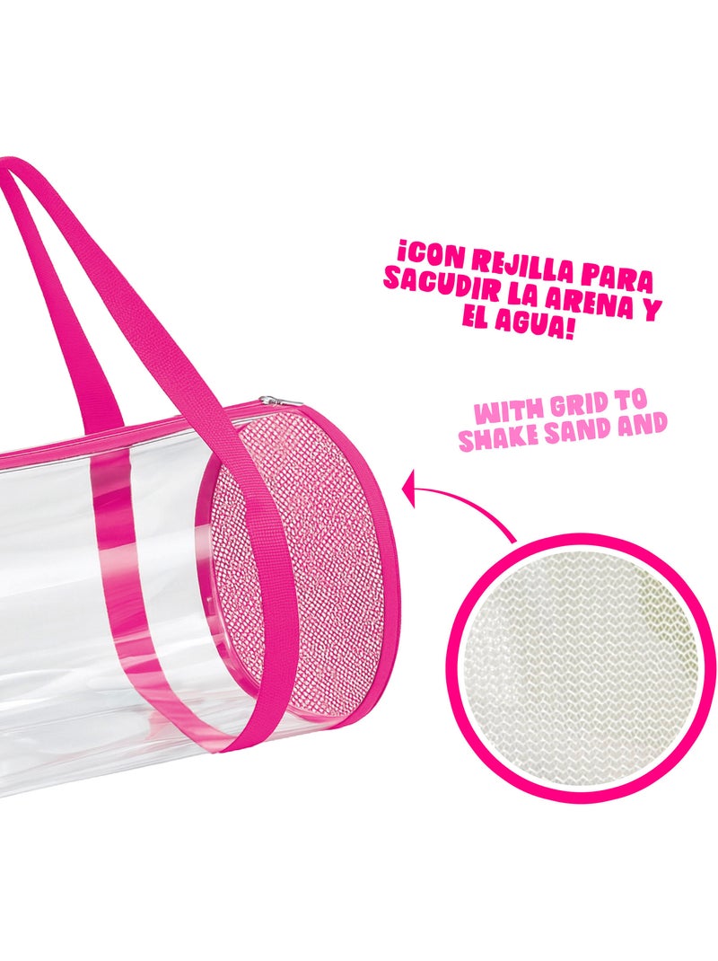Minnie conjunto de balde de praia com acessórios toalha e saco N/D - Kiabi