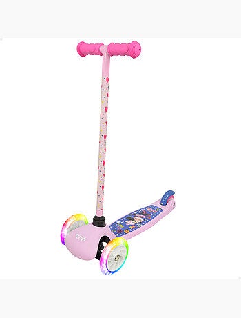 Minnie scooter de 3 rodas 55x23x68 cm máx. 20 kg, com luzes e freios