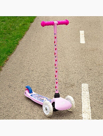 Minnie scooter de 3 rodas 55x23x68 cm máx. 20 kg, com luzes e freios