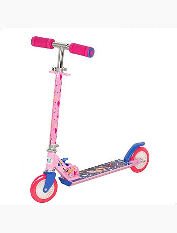 Minnie scooter dobrável de 2 rodas 65x30x75-82 cm máx. 50 kg com freio