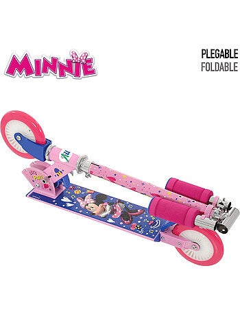 Minnie scooter dobrável de 2 rodas 65x30x75-82 cm máx. 50 kg com freio