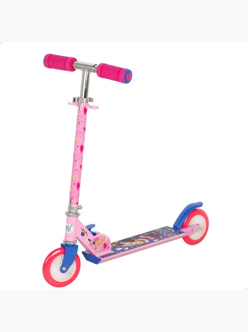 Minnie scooter dobrável de 2 rodas 65x30x75-82 cm máx. 50 kg com freio - Kiabi