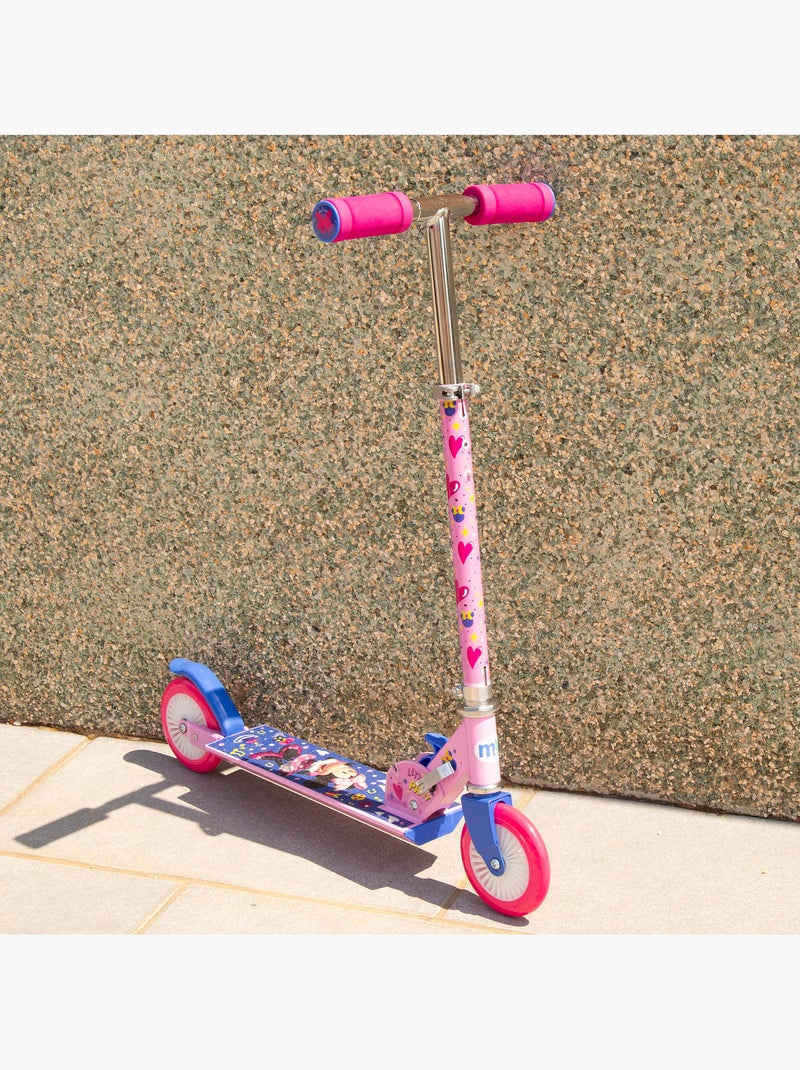 Minnie scooter dobrável de 2 rodas 65x30x75-82 cm máx. 50 kg com freio N/D - Kiabi