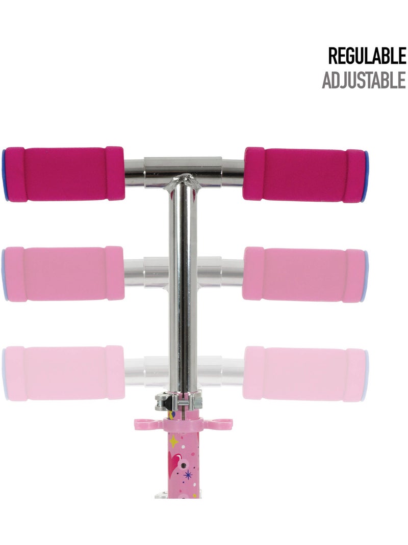 Minnie scooter dobrável de 2 rodas 65x30x75-82 cm máx. 50 kg com freio N/D - Kiabi