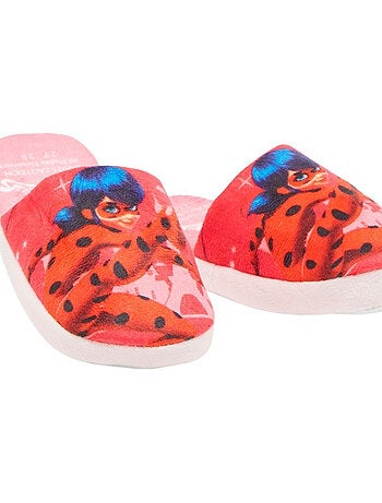 Miraculous - Chinelos de quarto menina com padrão