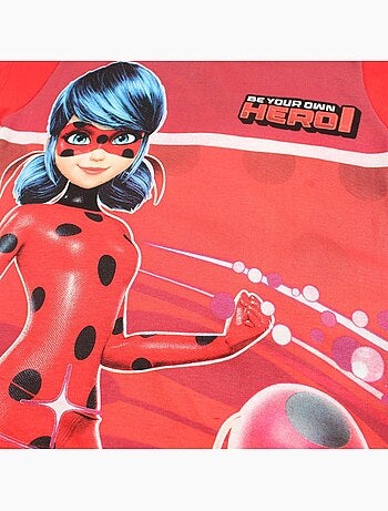 Miraculous - Conjunto t-shirt e calção criança estampado