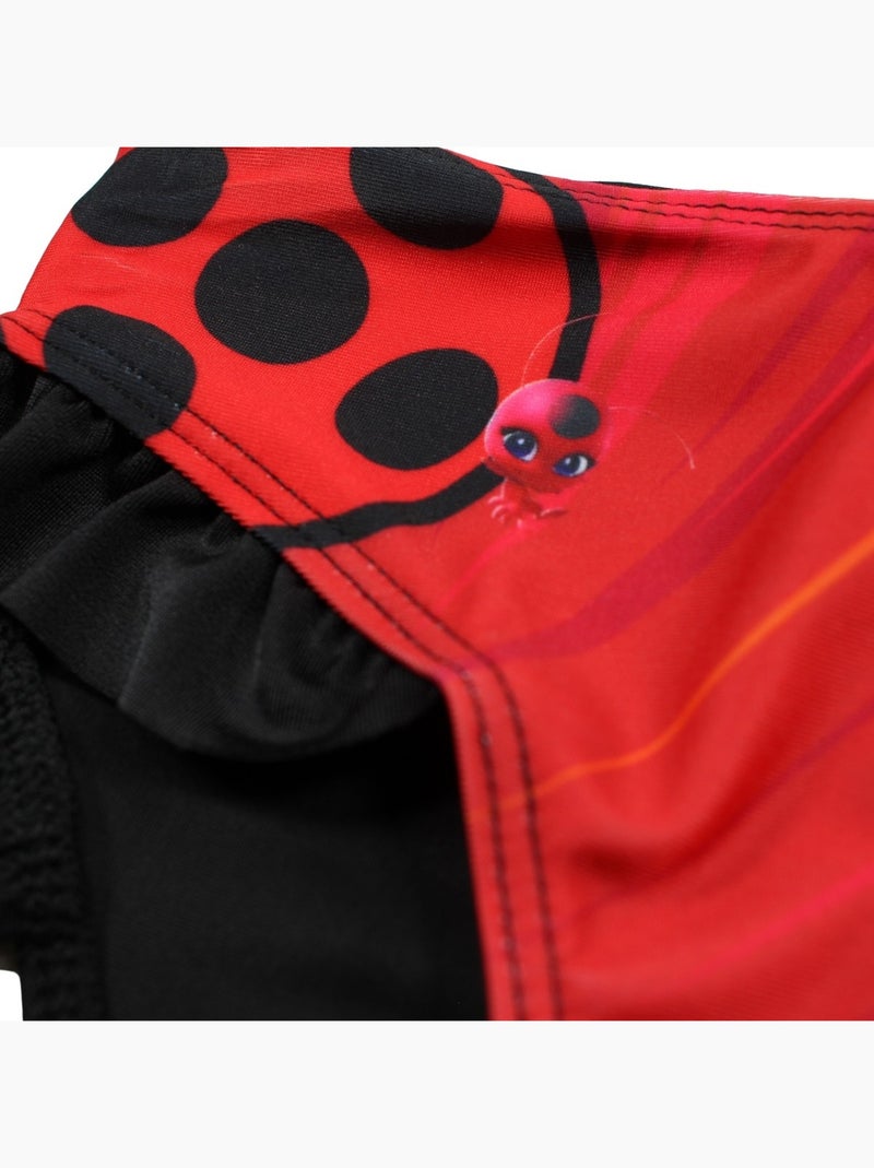 Miraculous - Fato de banho criança estampado Vermelho - Kiabi