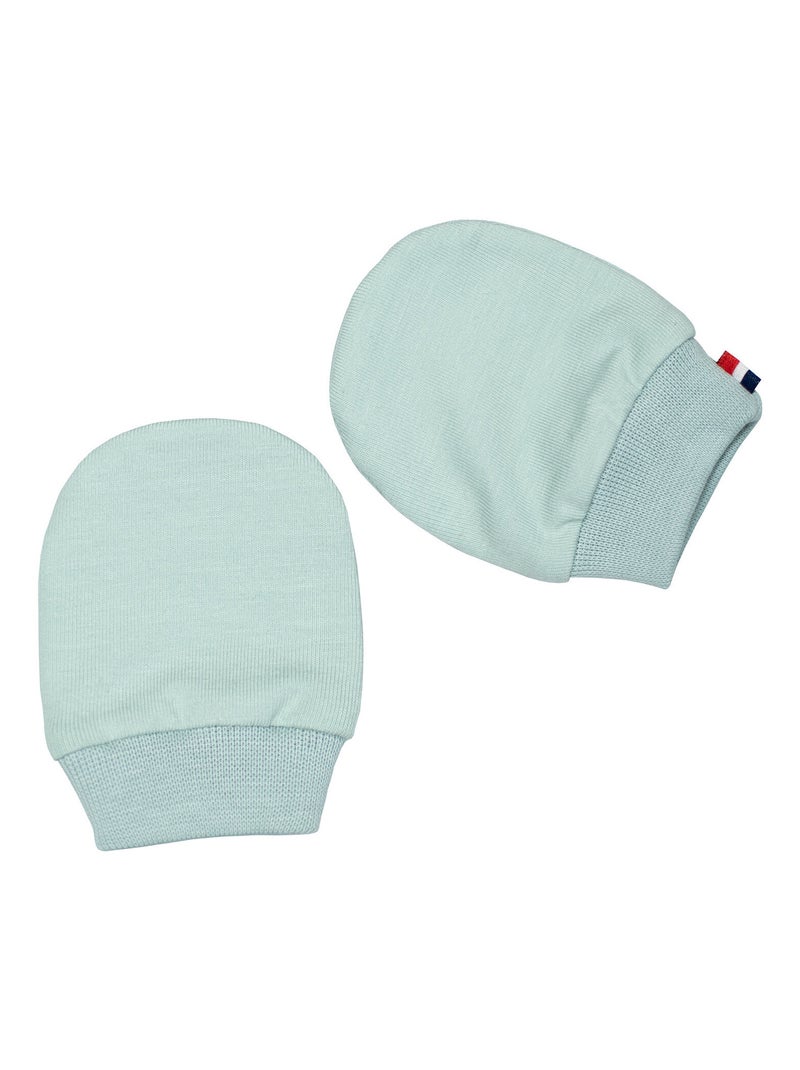 Mittens bebé anti-arranhões em algodão | sevira kids Branco - Kiabi