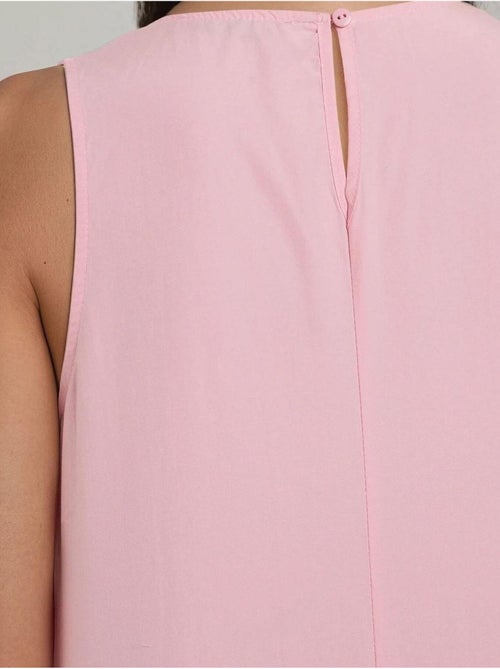 Mixray collection vestido maxi em a com decote redondo e sem mangas hiccup - Kiabi Mixray collection vestido maxi em a com decote redondo e sem mangas hiccup - Kiabi