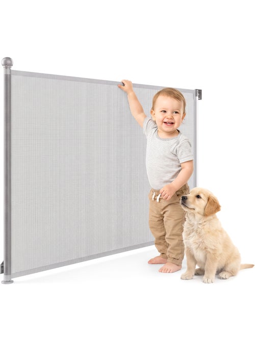 Moby-system safeguard barreira de segurança retrátil para crianças e animais - Kiabi Moby-system safeguard barreira de segurança retrátil para crianças e animais - Kiabi