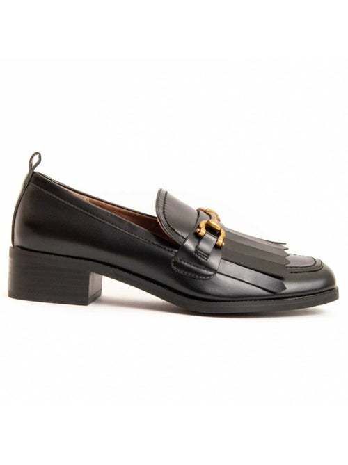 Mocassim Com Salto Material Sintético Montevita - Kiabi Mocassim Com Salto Material Sintético Montevita - Kiabi