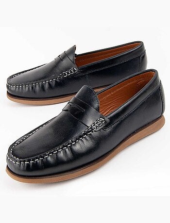Mocassim Couro Natural Purapiel