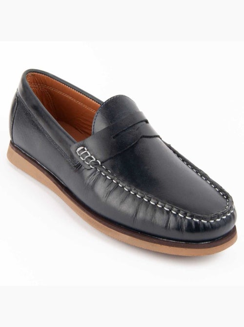 Mocassim Couro Natural Purapiel - Kiabi Mocassim Couro Natural Purapiel - Kiabi