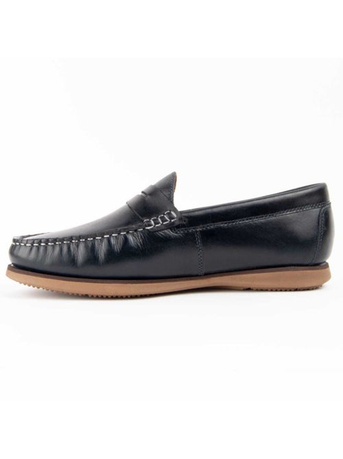 Mocassim Couro Natural Purapiel - Kiabi Mocassim Couro Natural Purapiel - Kiabi