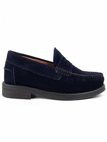 Mocassim couro natural purapiel