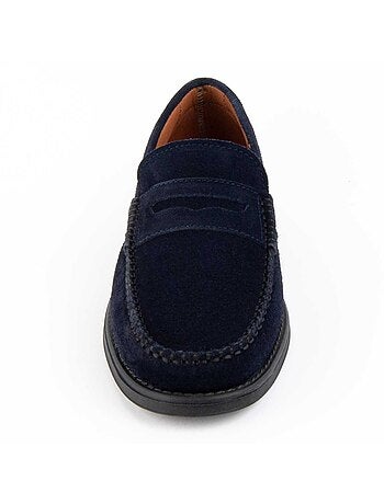 Mocassim couro natural purapiel