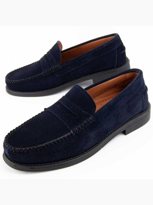 Mocassim couro natural purapiel - Kiabi Mocassim couro natural purapiel - Kiabi