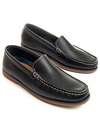 Mocassim Couro Natural Purapiel
