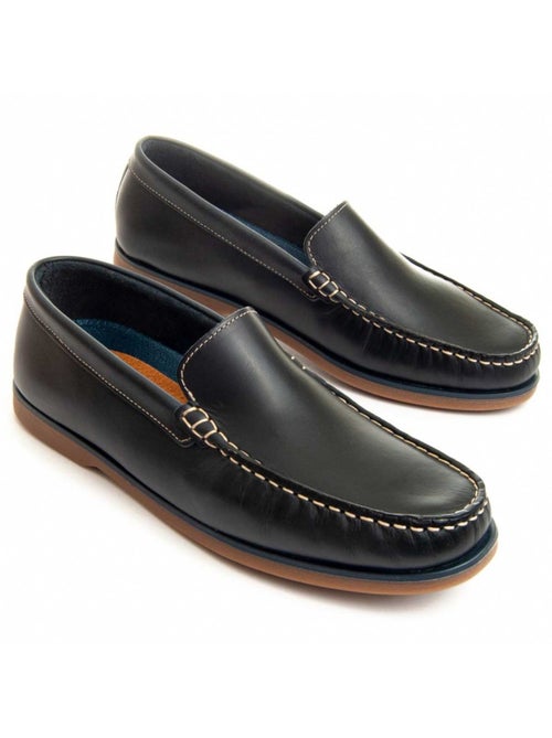 Mocassim Couro Natural Purapiel - Kiabi Mocassim Couro Natural Purapiel - Kiabi
