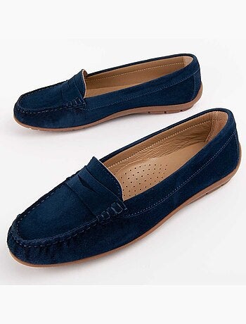 Mocassim Couro Natural Purapiel