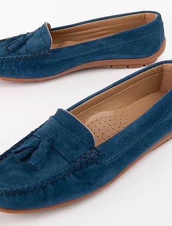 Mocassim Couro Natural Purapiel