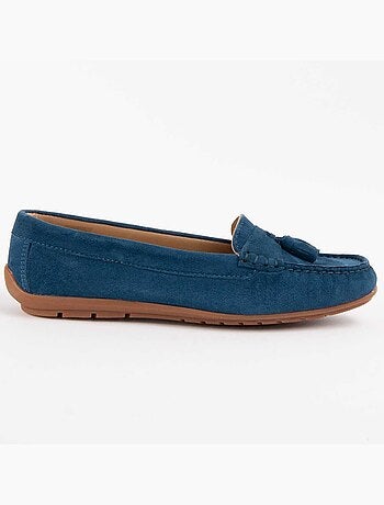 Mocassim Couro Natural Purapiel