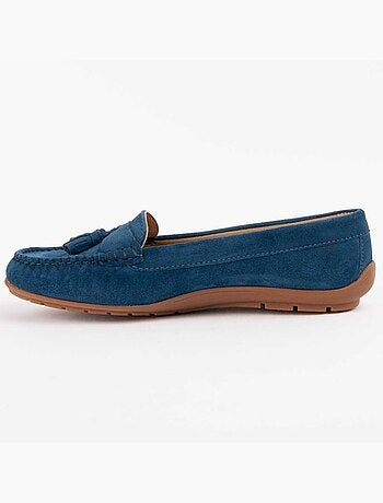 Mocassim Couro Natural Purapiel