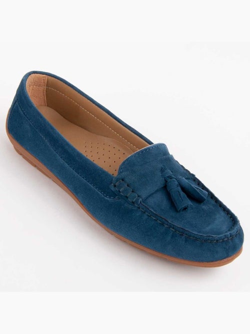 Mocassim Couro Natural Purapiel - Kiabi Mocassim Couro Natural Purapiel - Kiabi