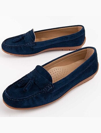 Mocassim Couro Natural Purapiel