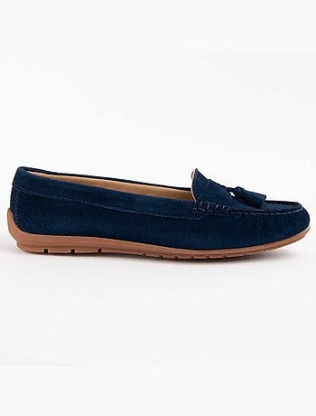 Mocassim Couro Natural Purapiel