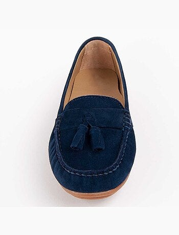 Mocassim Couro Natural Purapiel