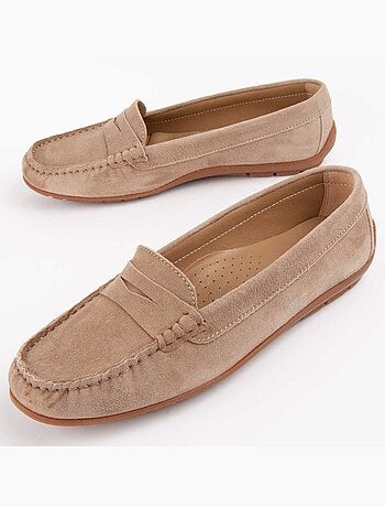 Mocassim Couro Natural Purapiel